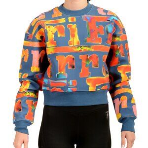 Scuderia Ferrari Women's "Graffiti" Long Sleeve Crewneck Sweatshirt US M IT 42